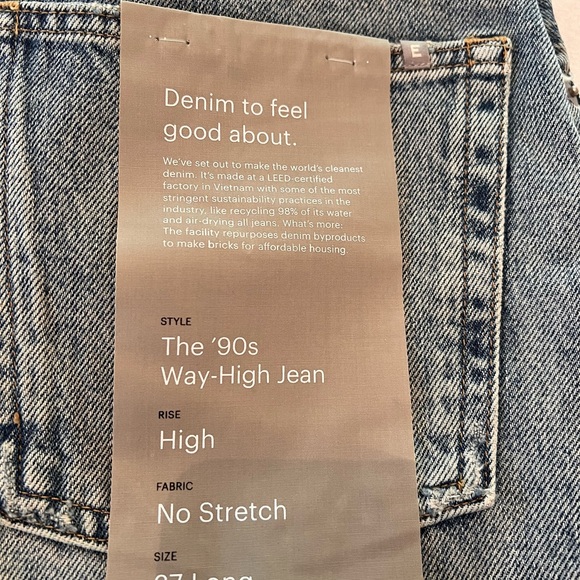 Everlane Blue Jeans - Picture 3 of 8